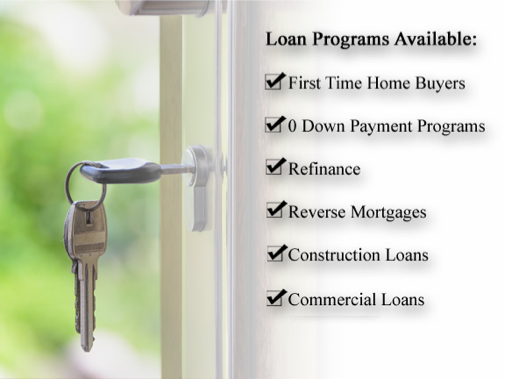 Loan Programs Available